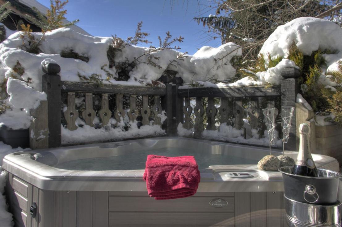 Hotel Les Chalets De Philippe Avec Jacuzzis Privatifs Chamonix Luaran gambar